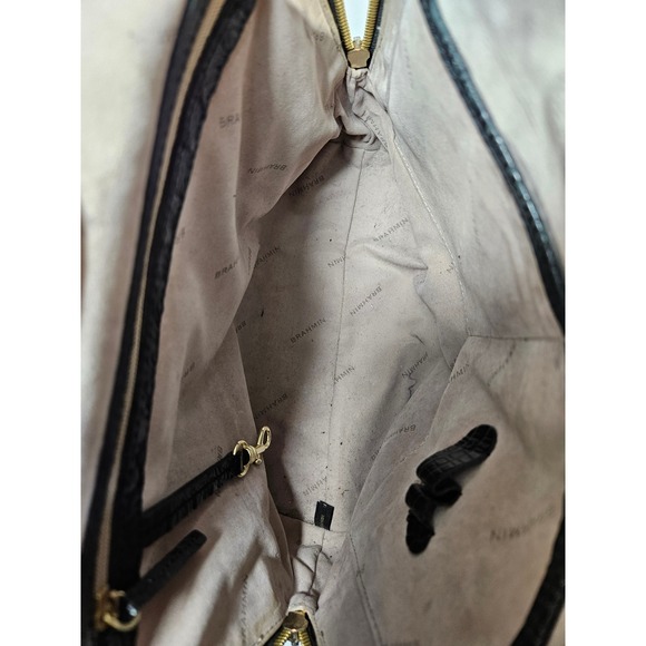 brahmin melbourne collection mini dartmouth crocodile-embossed backpack BRAHMIN Melbourne Collection Dartmouth Crocodile-Embossed Backpack Dust Bag